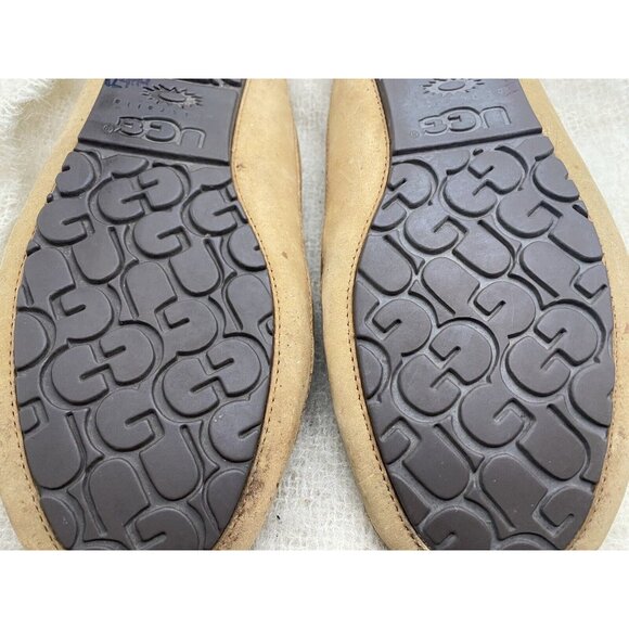 UGG Slippers  Men’s Size 11  5102 Moc Slip On Tan Rubber Soles main image 10